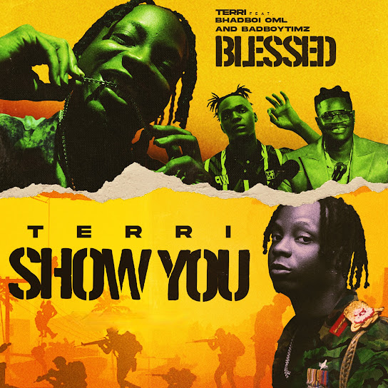 Blessed audio by Terri feat. Bhadboi OML and Bad Boy Timz